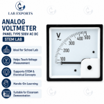 Analog Voltmeter Panel Type